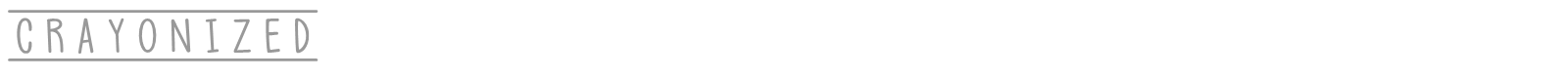 Crayonized font preview
